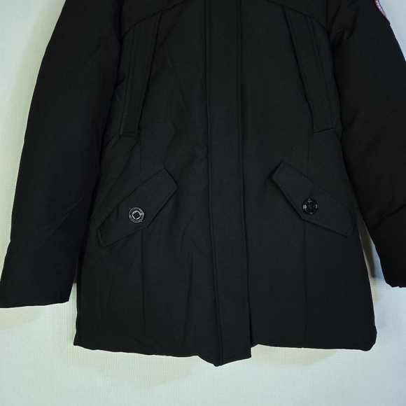 PUREMSX Women's Size L NWT Black All Weather Hooded Jacket with Red Lining - Picture 15 of 16